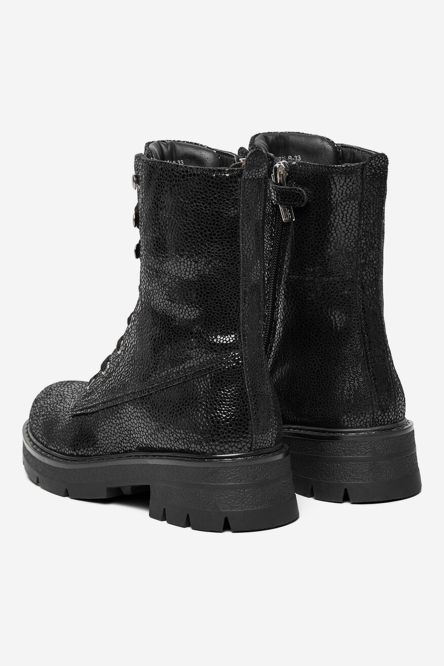 Badura - Trzewiki skórzane ocieplane - 5906751271926