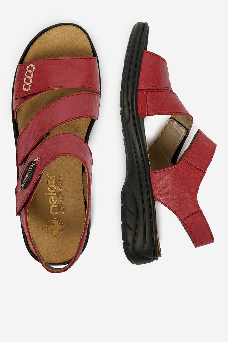 
                Rieker - Sandały skórzane - 5906751760741