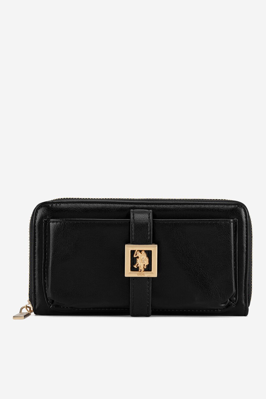 
                Дамски портфейл U.S. POLO ASSN. ЧЕРЕН - 5905588970897