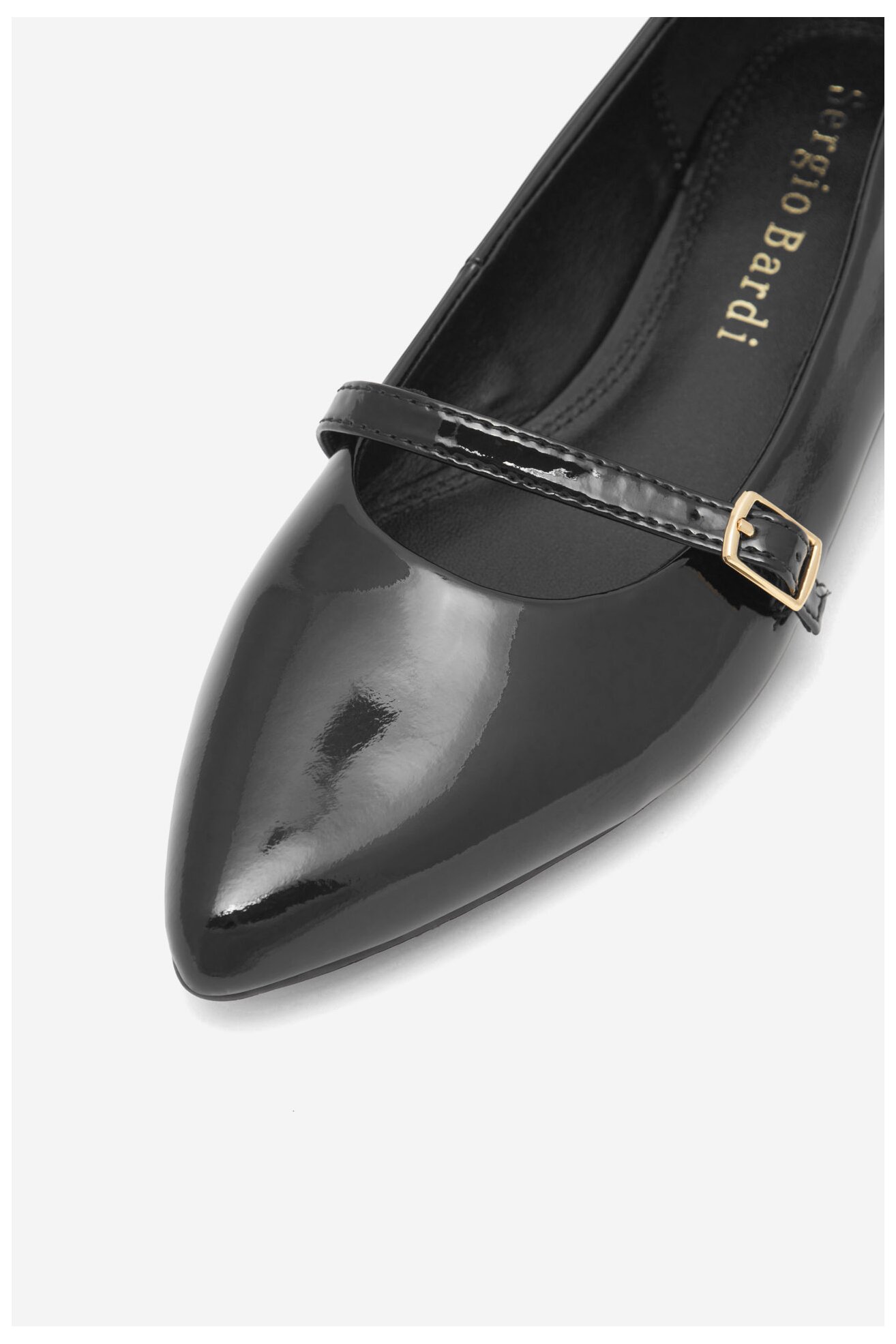 Балетки Sergio Bardi WFA1572-4Z-SB ЧОРНИЙ