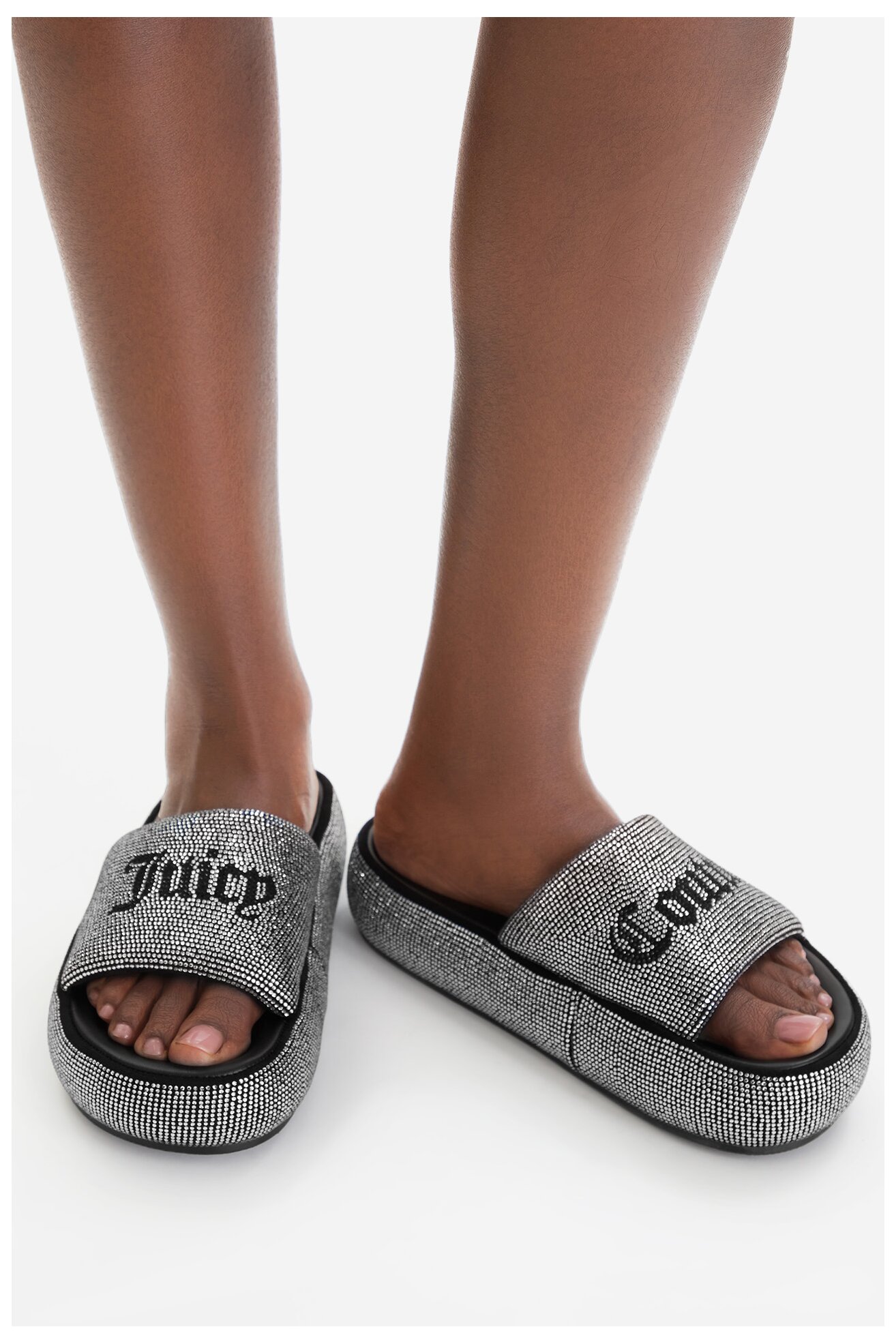 Klapki Juicy Couture CEO-WSS21515-04 Czarny