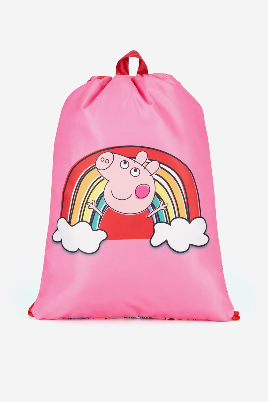 Săculeț pentru încălțăminte PEPPA PIG ROZ - 5905588991816