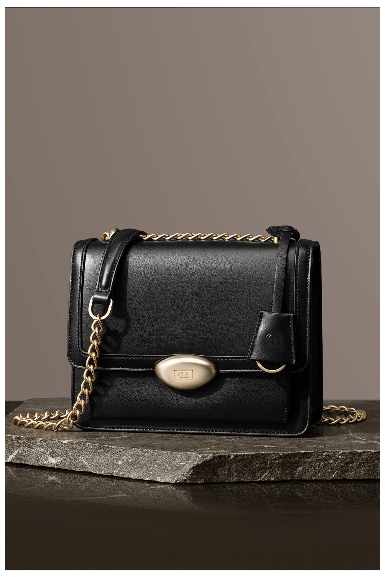 Geantă de mână Gino Rossi CEO-PEARLA-KQ43 NEGRU