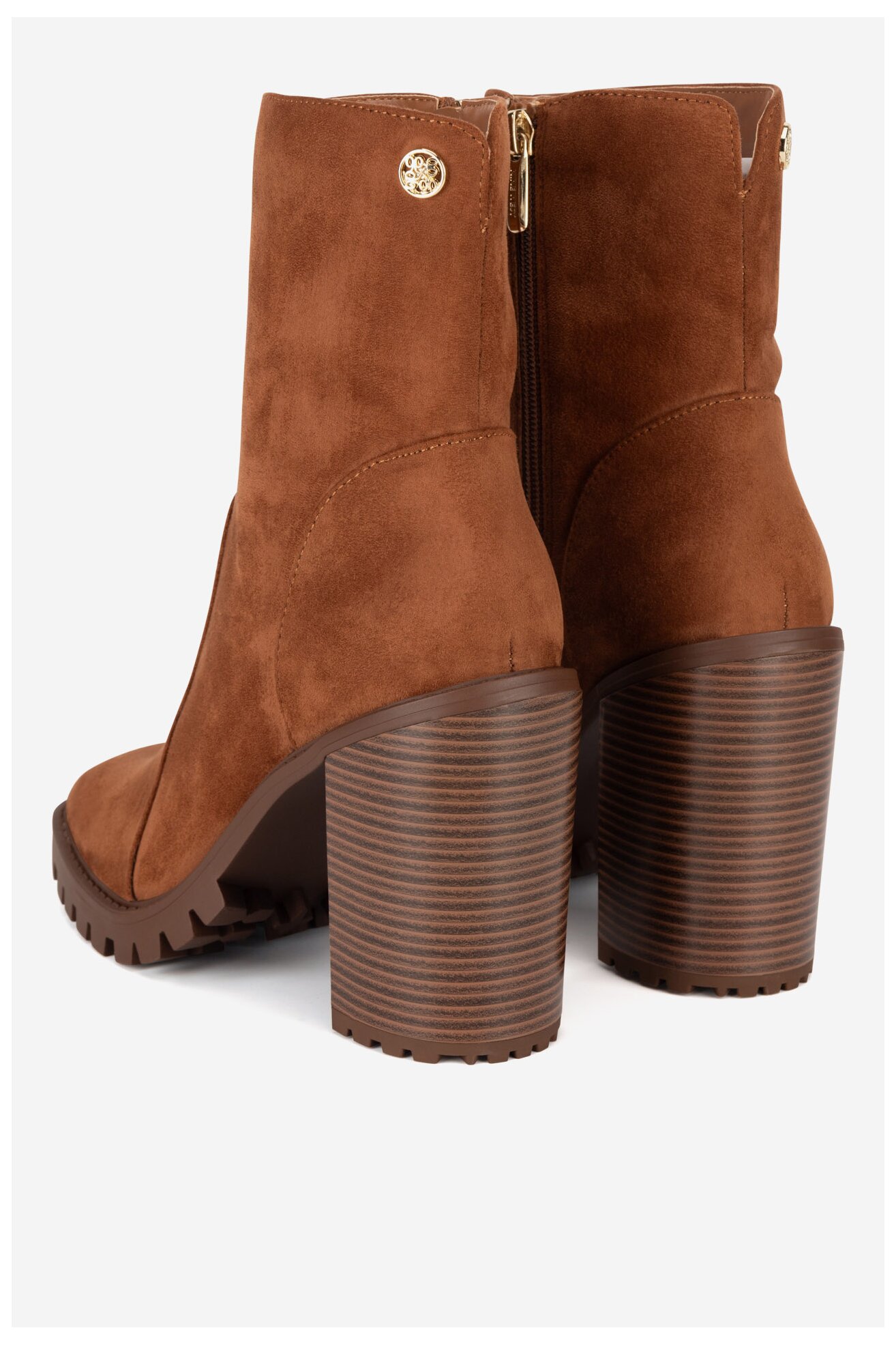 Kratke čizme NINE WEST WFA2947-1 KAMEL