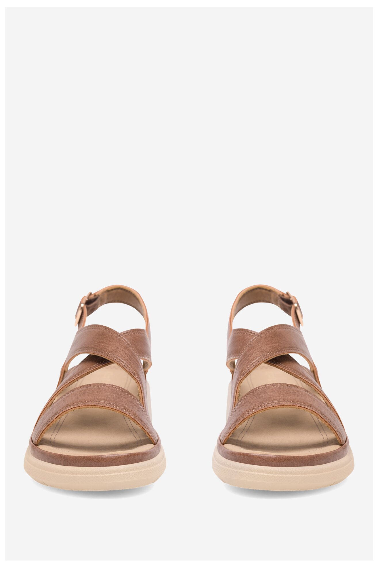 Sandały Clara Barson WYL0510-02 Brązowy