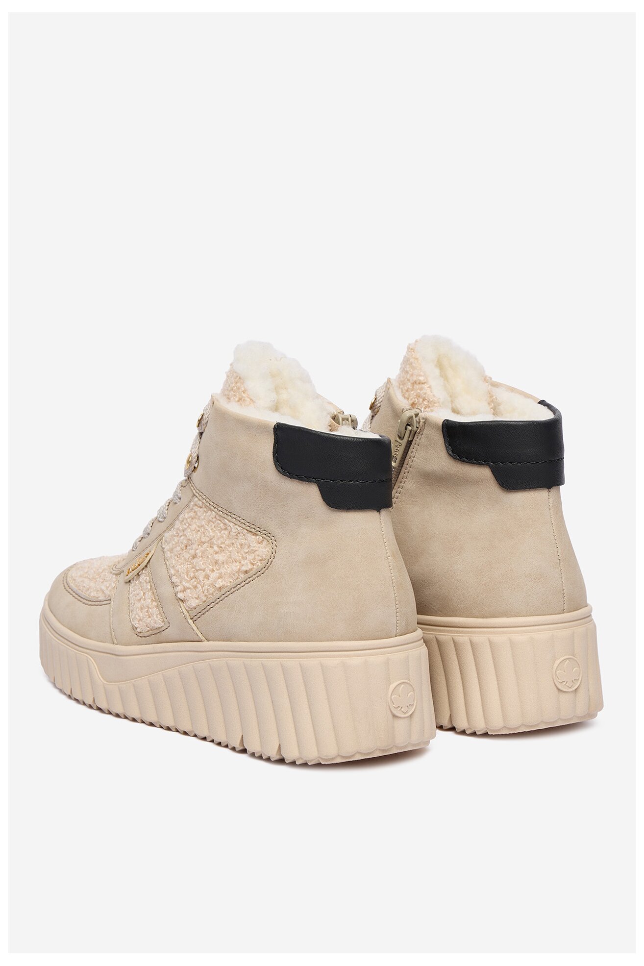 Trzewiki Rieker CEO-N2515-60 Beżowy