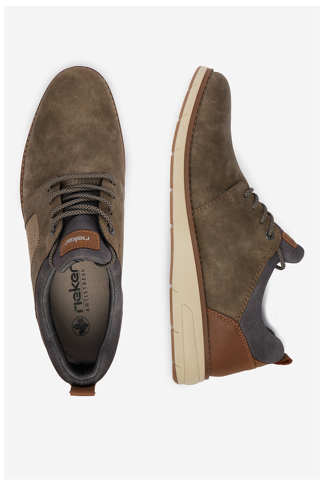 Половинки обувки Rieker CEO-11351-25 КАФЯВ