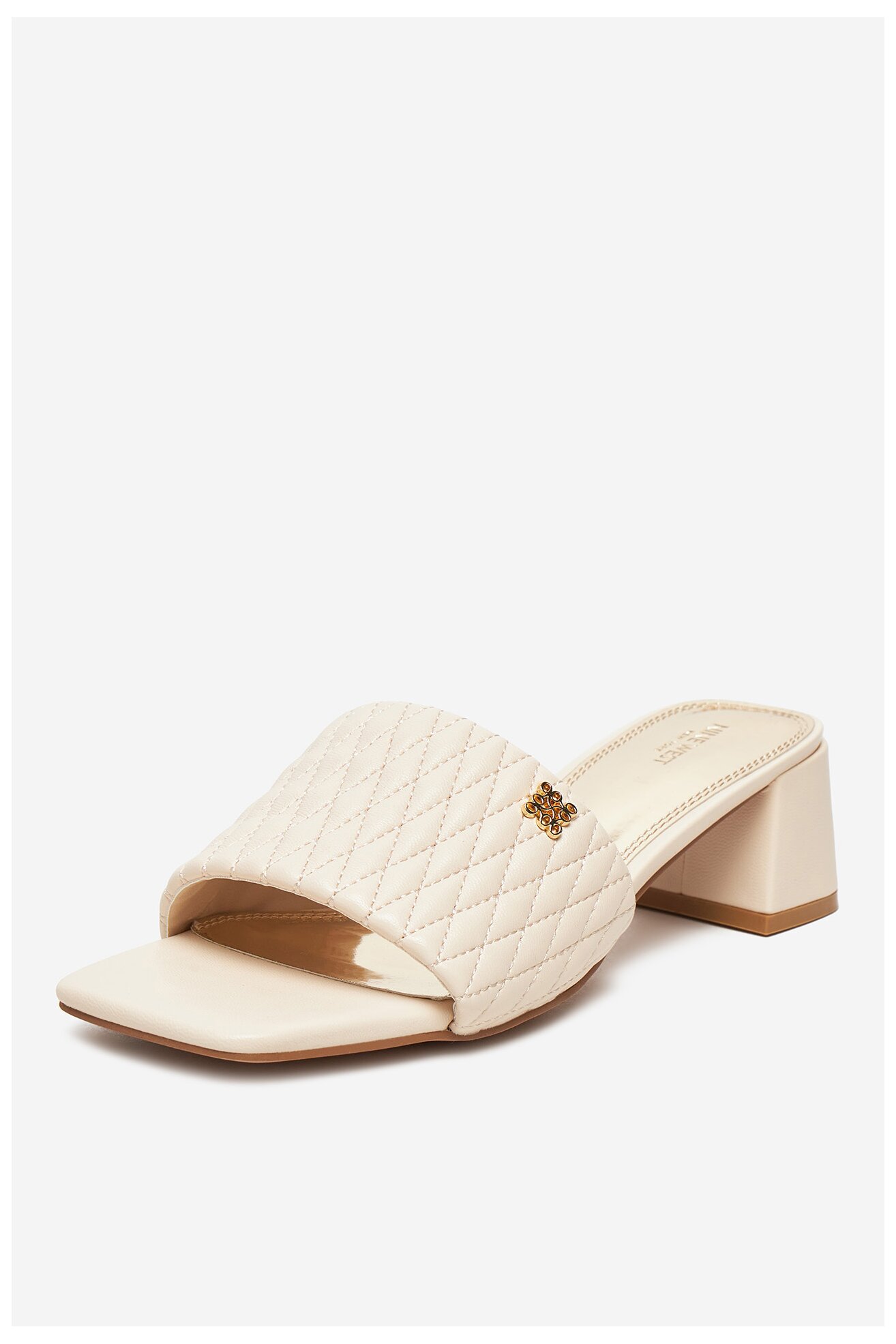 Klapki NINE WEST S4S96897-01 Beżowy