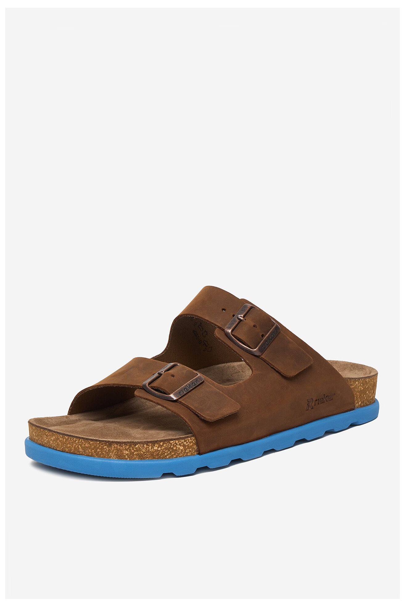 Klapki Rieker CEO-21190-28 Brązowy