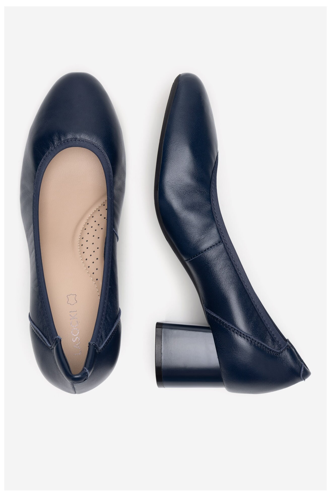 Czółenka Lasocki WYL4060-1Z Granatowy