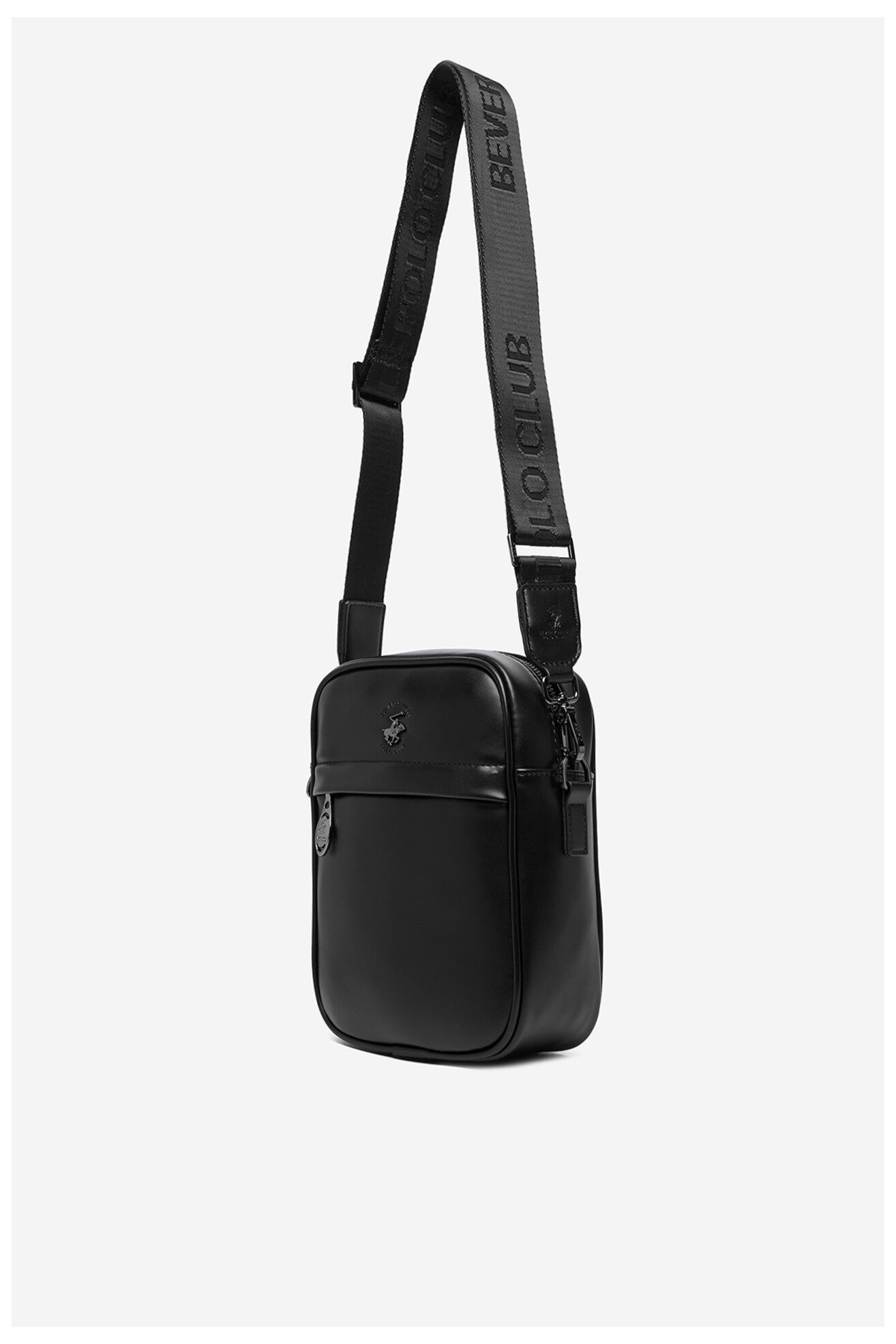 Torba męska Beverly Hills Polo Club CWBEO-BHPC-L-018-07 Czarny