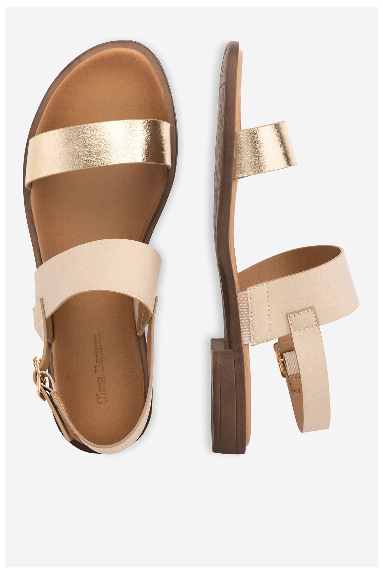Сандали Clara Barson GAMMA WS6112-01 БЕЖОВ