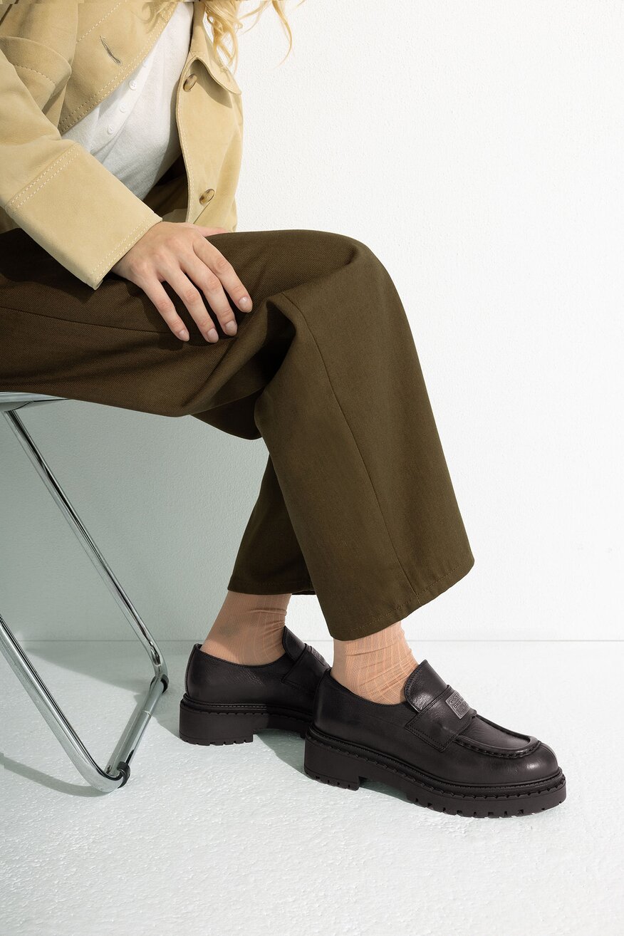 Mocasini G-STAR RAW EO-DOLUNAY-25FW05 NEGRU - 5906751377734