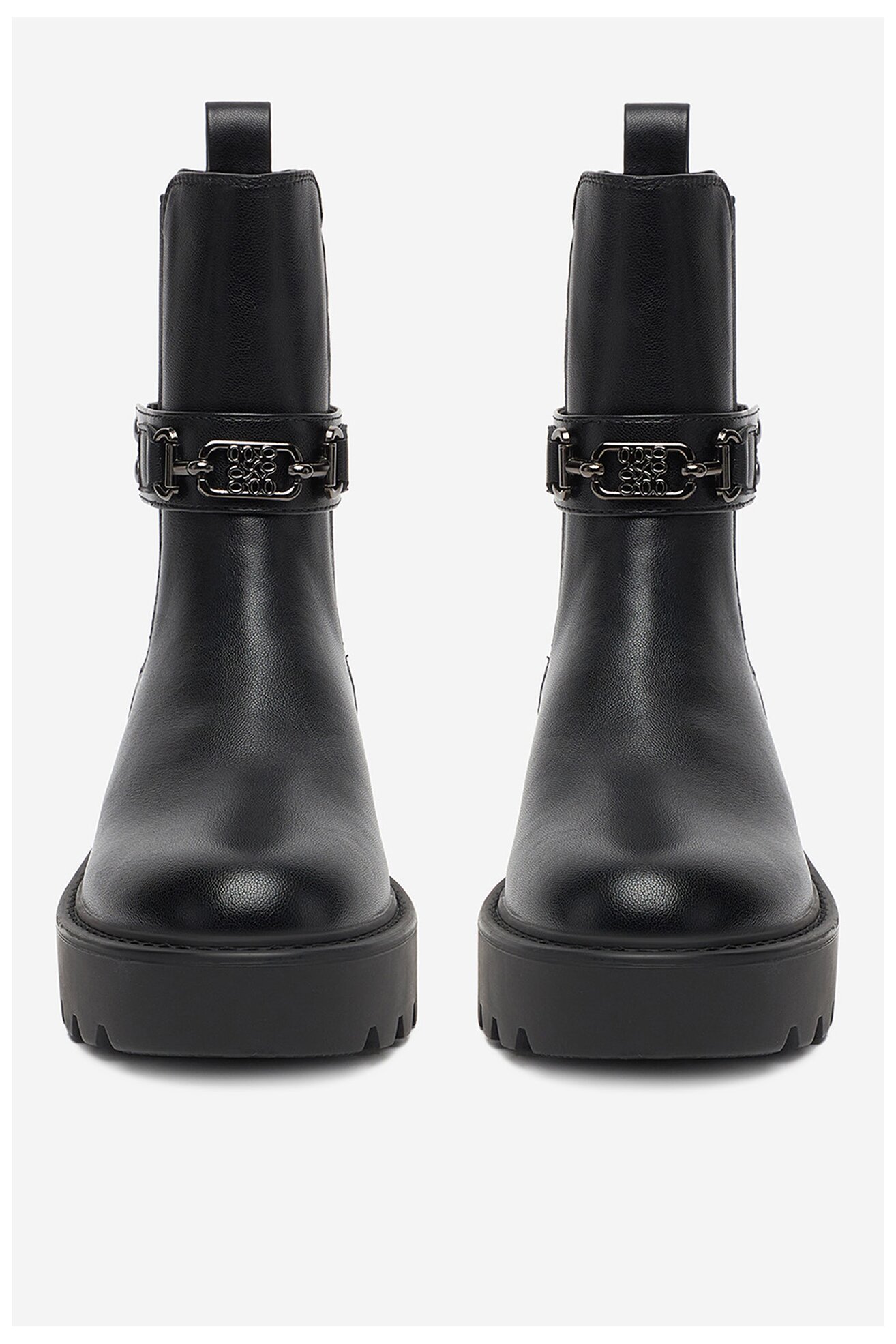 Botki NINE WEST CEO-KAMILA-01 Czarny