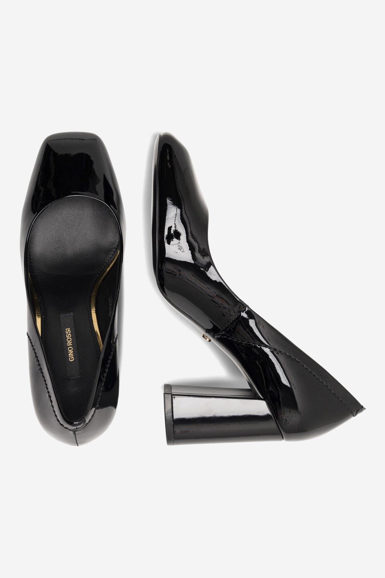 Czółenka Gino Rossi LUIZIANA-V650-391 Czarny