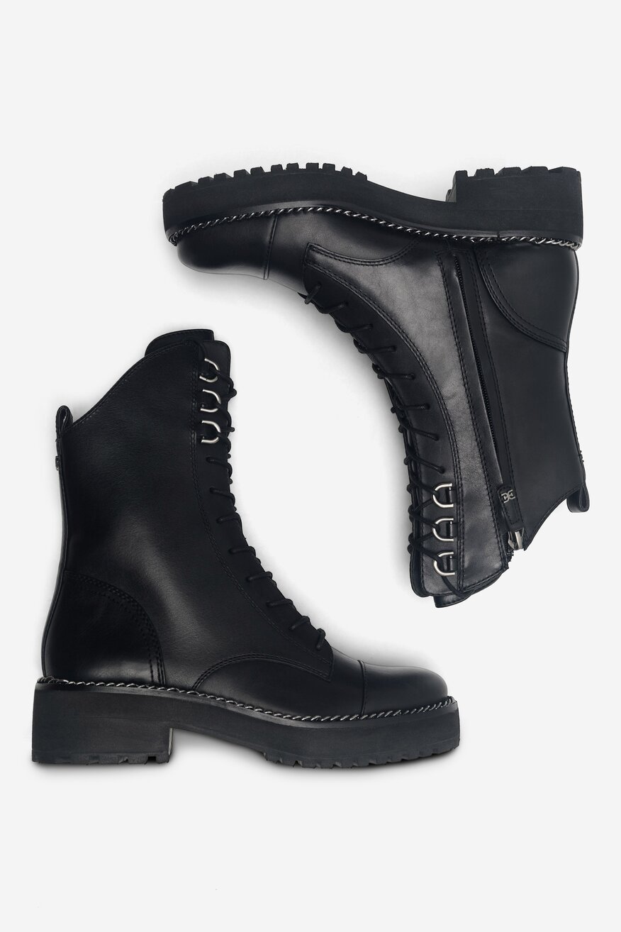 
                SAM EDELMAN - Skórzane botki - 2230042263455