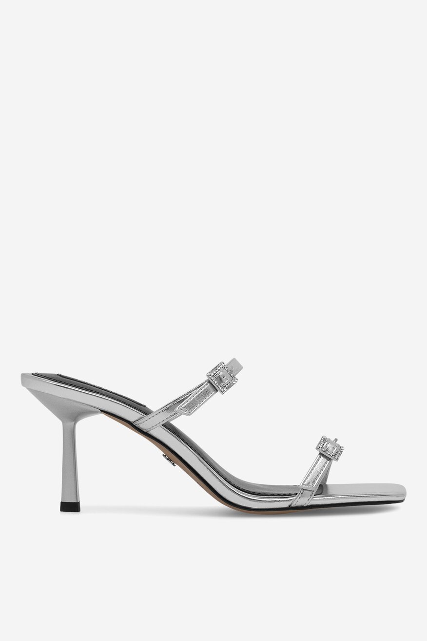 Pantofle NINE WEST STŘÍBRNÁ - 5905588606208