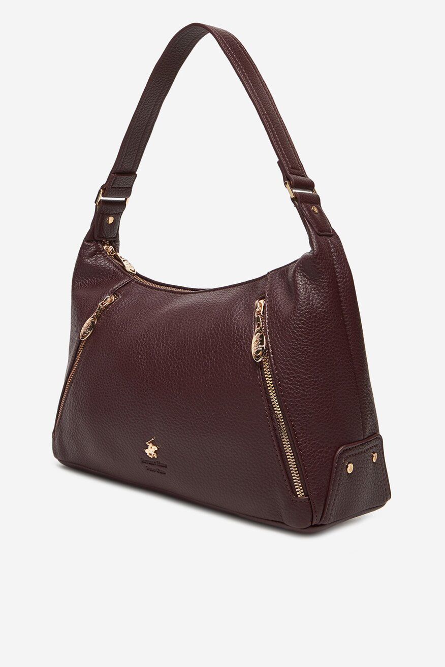 Kézitáska Beverly Hills Polo Club LILA - 5906751281581