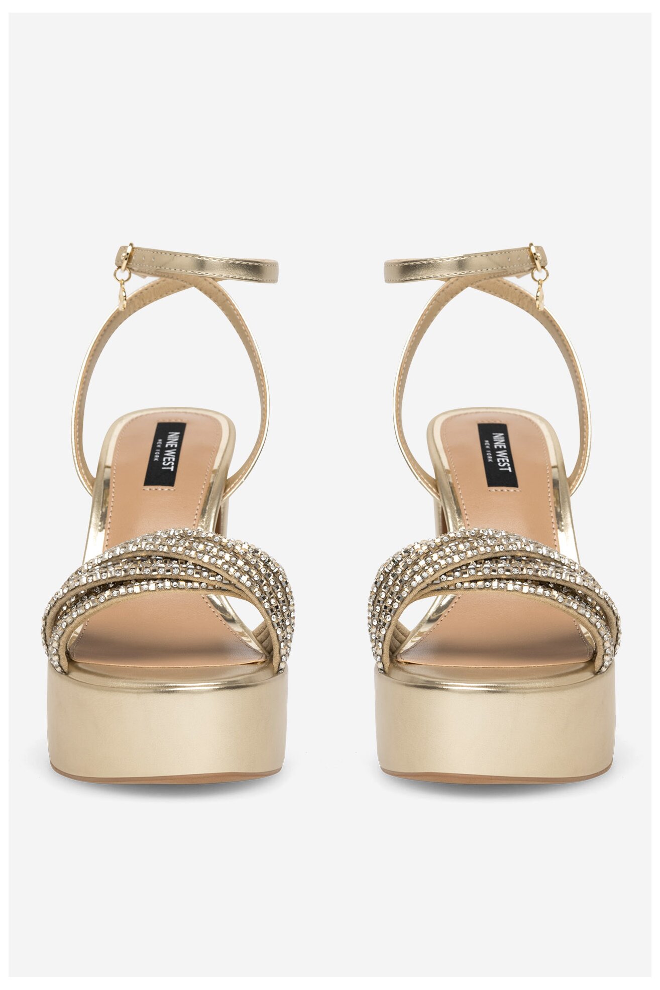 Сандали NINE WEST WFA2736-1 ЗЛАТИСТ