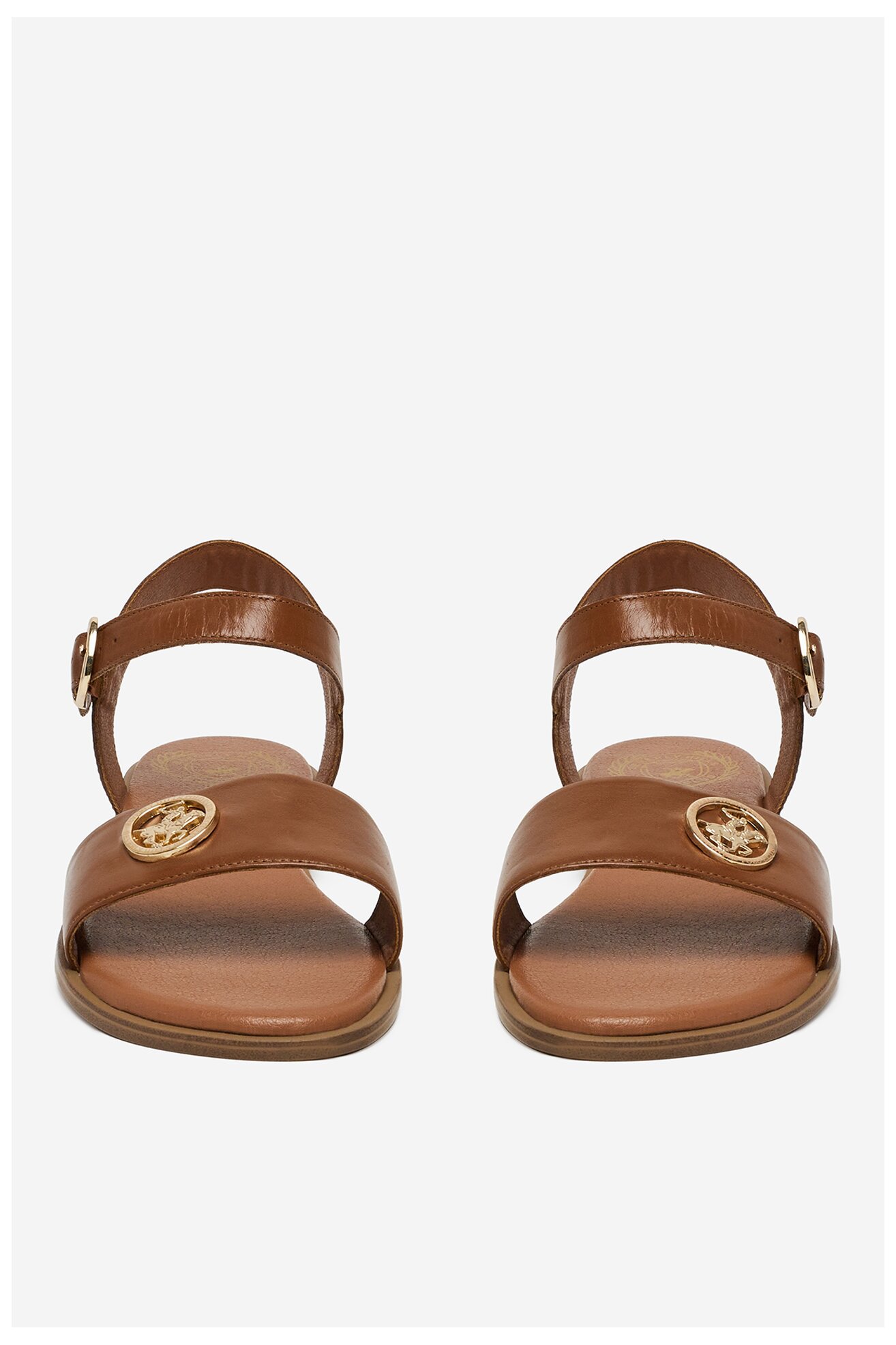 Sandały Beverly Hills Polo Club WI16-BAGA-02 Camel