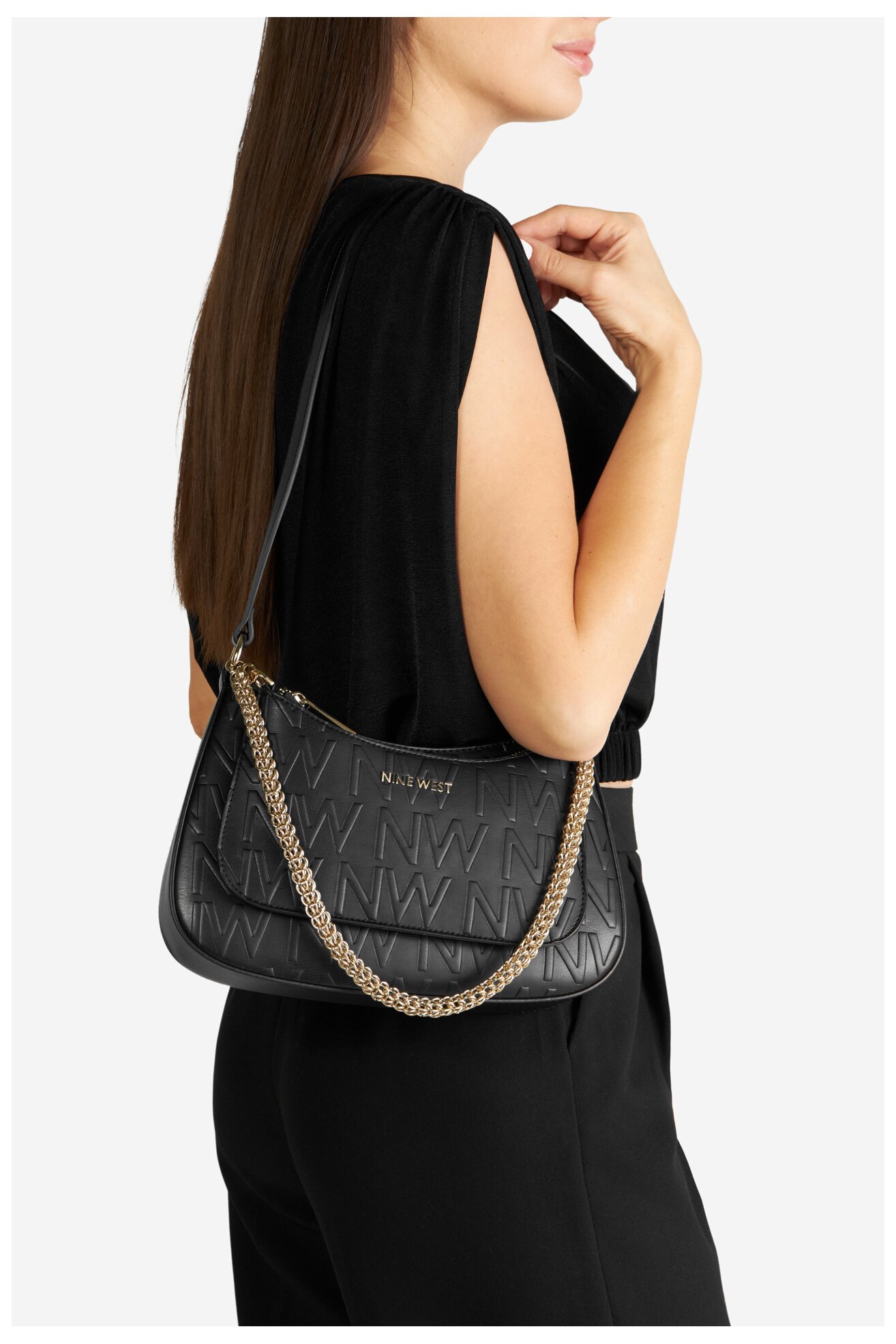 Torebka NINE WEST LX10045 Czarny