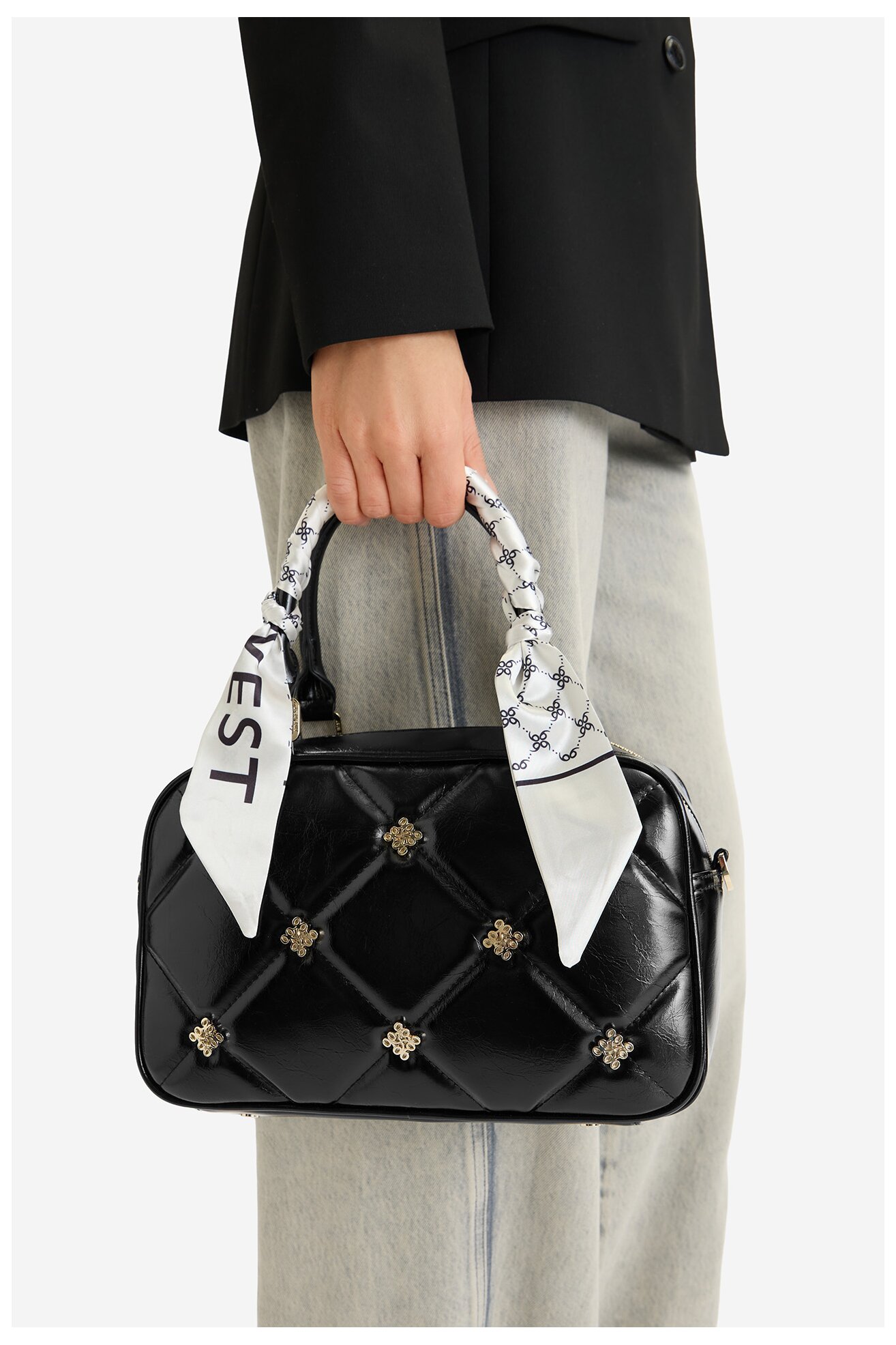 Torebka NINE WEST EO-ALLEN GAZE-KS2577-1 Czarny