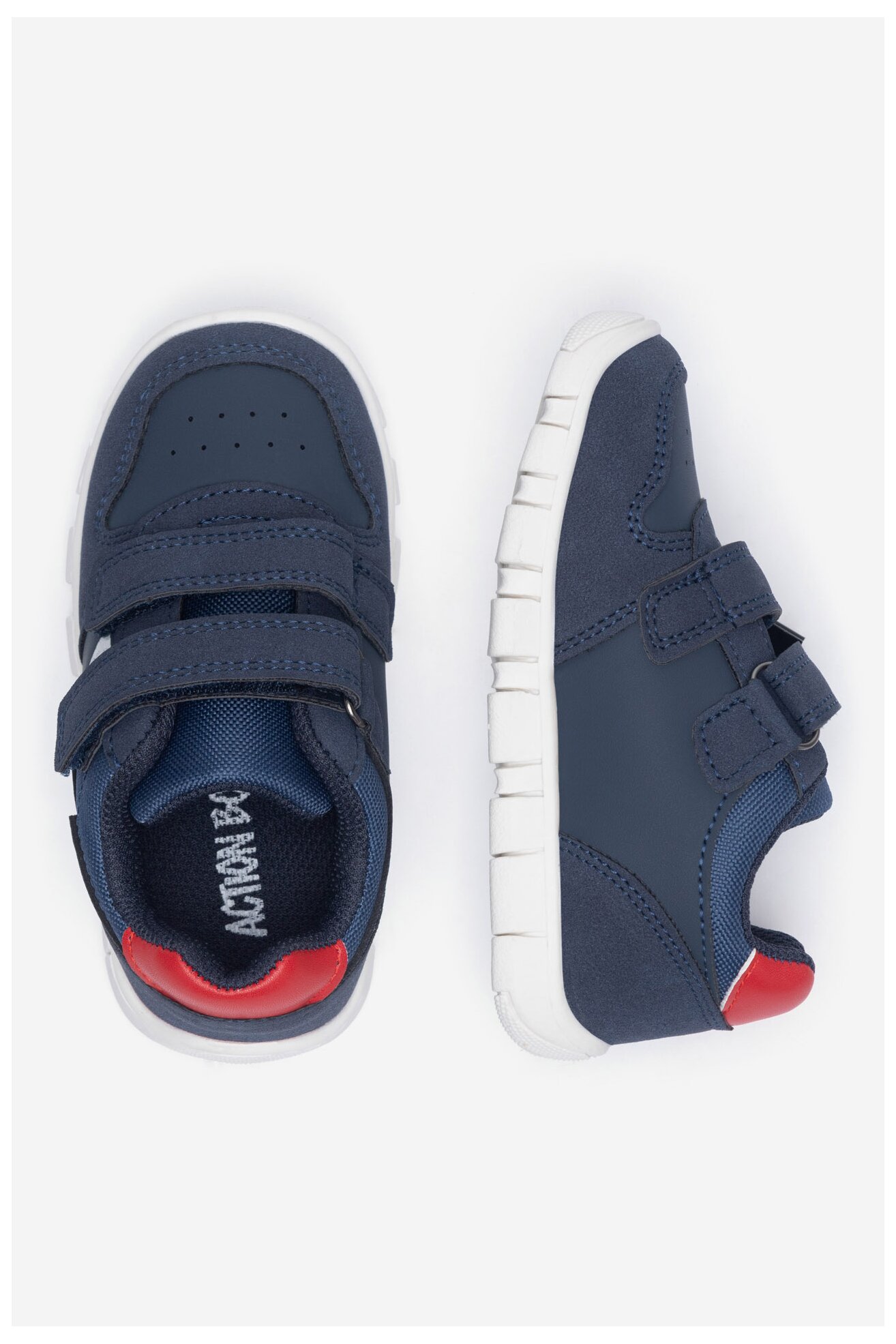 Sneakers Action Boy CM231212-4 Granatowy