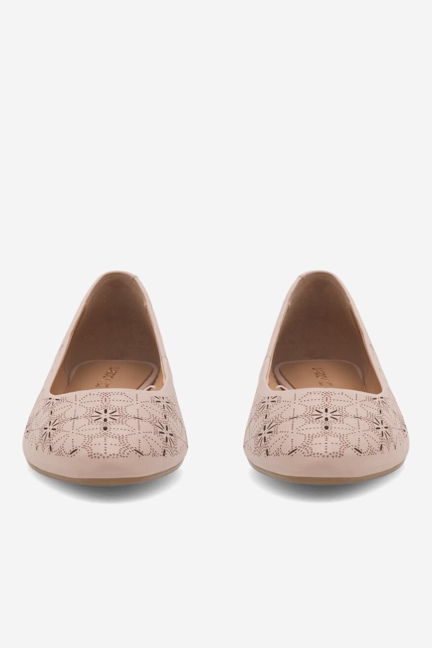 
                Lasocki - Baleriny skórzane - 5905588433224