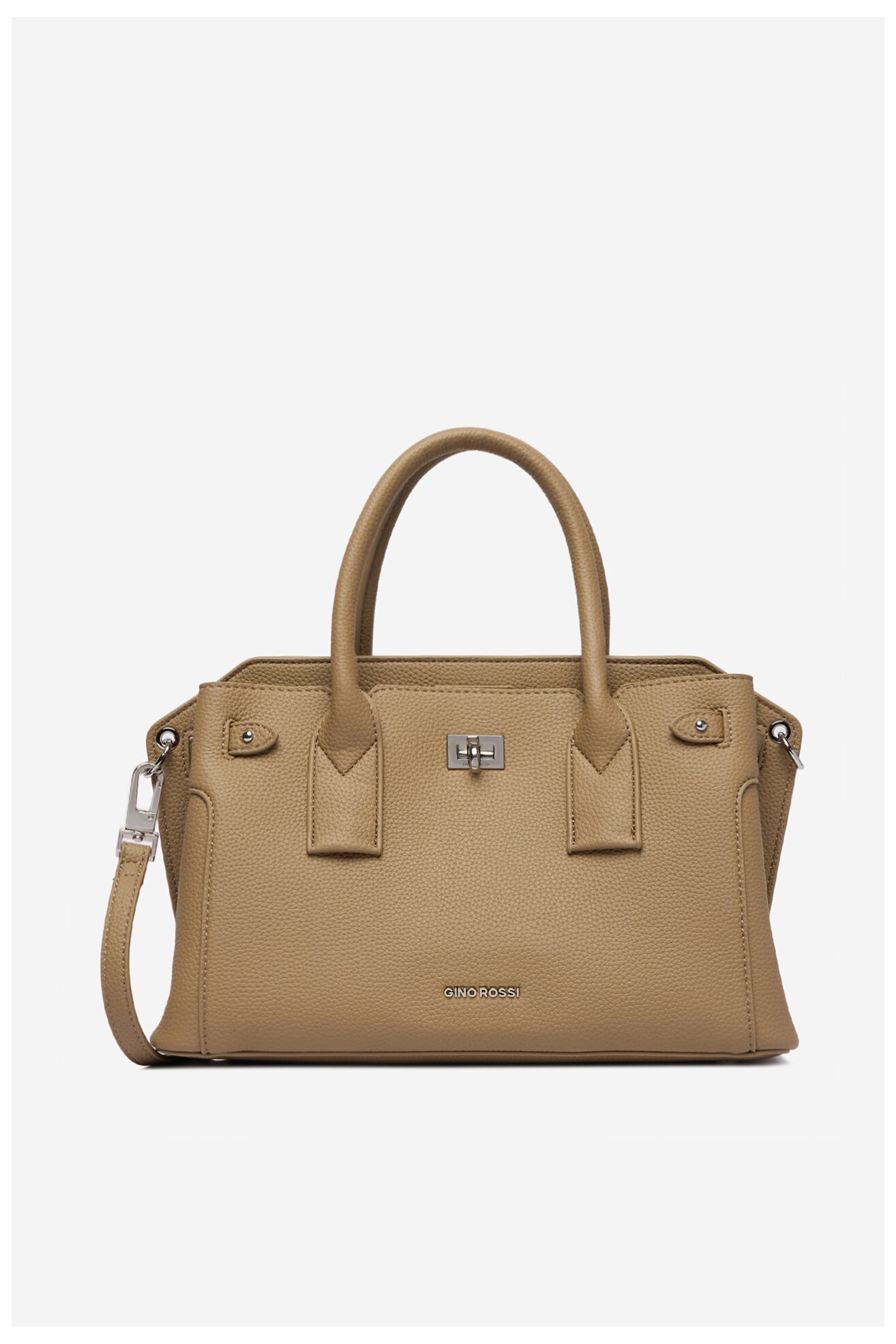 Сумка З Ремінцем Gino Rossi EO-LX20081 ТАУПЕ