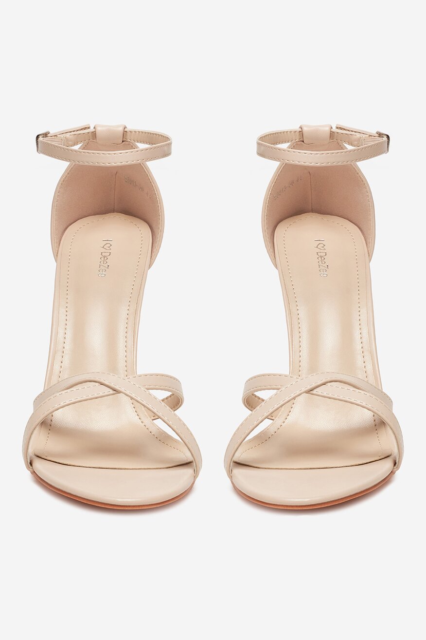 
                DeeZee - Sandały na szpilce - 5904410840681