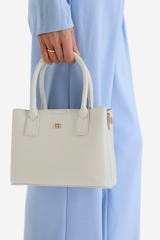 Сумка З Ремінцем Gino Rossi C-KY186 СВІТЛО-СІРИЙ