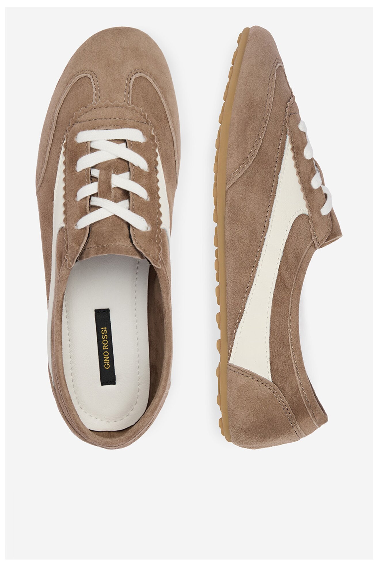 Półbuty Gino Rossi EO-V2313-05 Brązowy