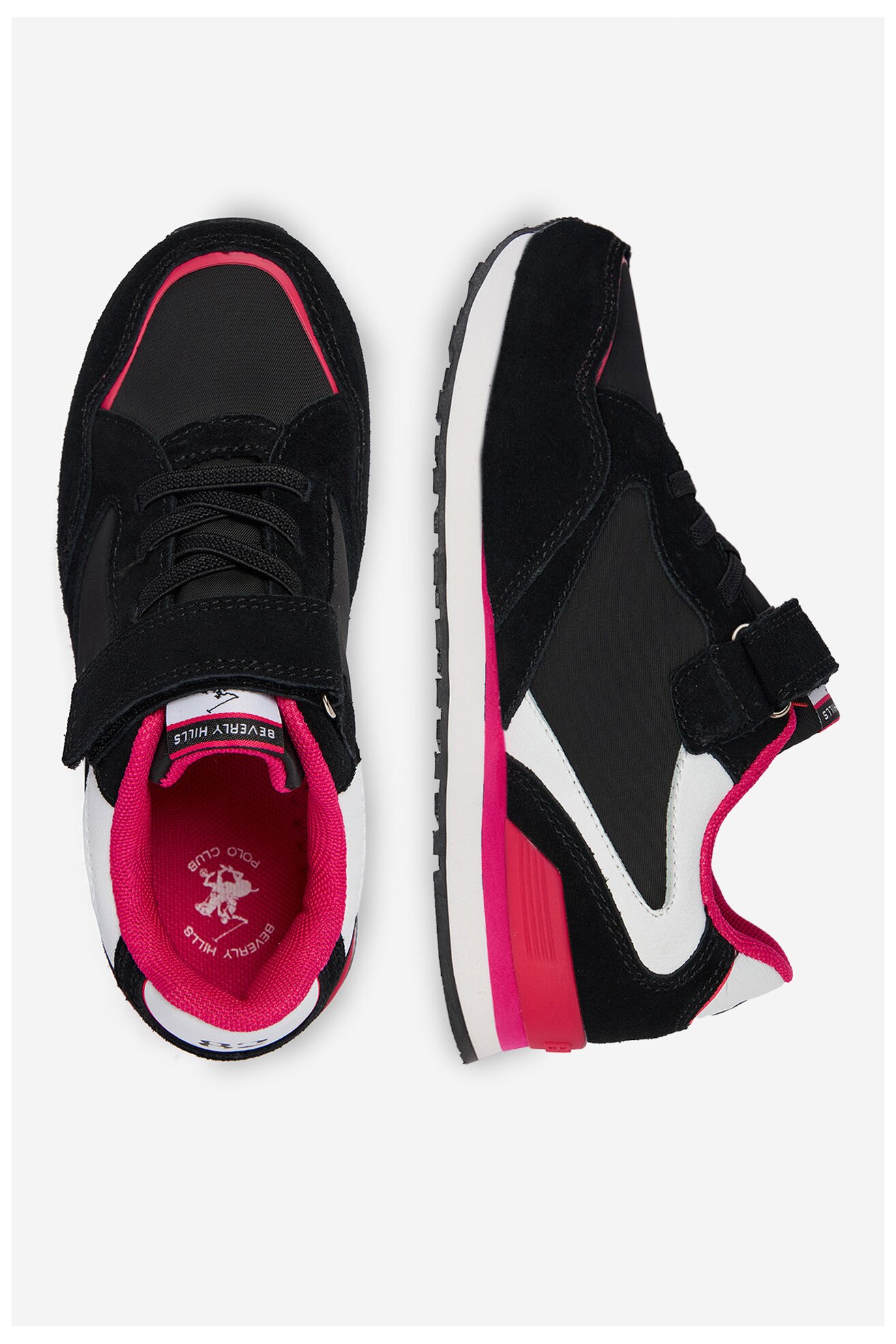 Sneakers Beverly Hills Polo Club EO-CP23-6396 Czarny