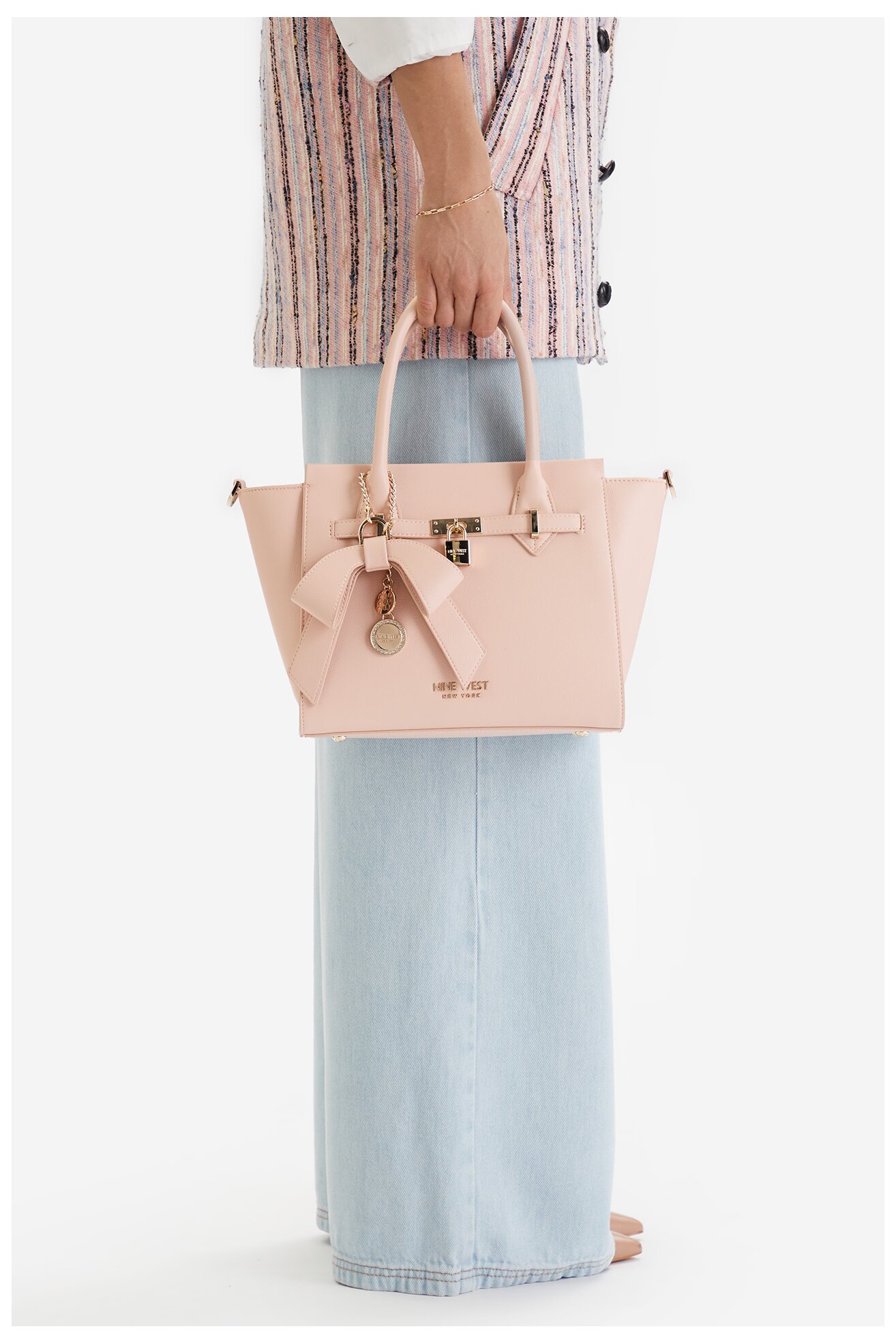 Kézitáska NINE WEST CEO-SERENE-LX10185 RÓZSASZÍN