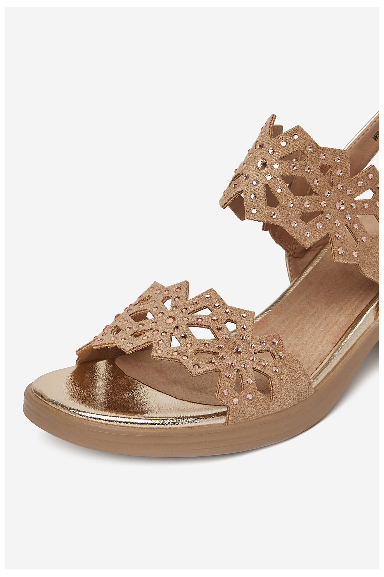 Sandały Clara Barson WS10006-08 Złoty