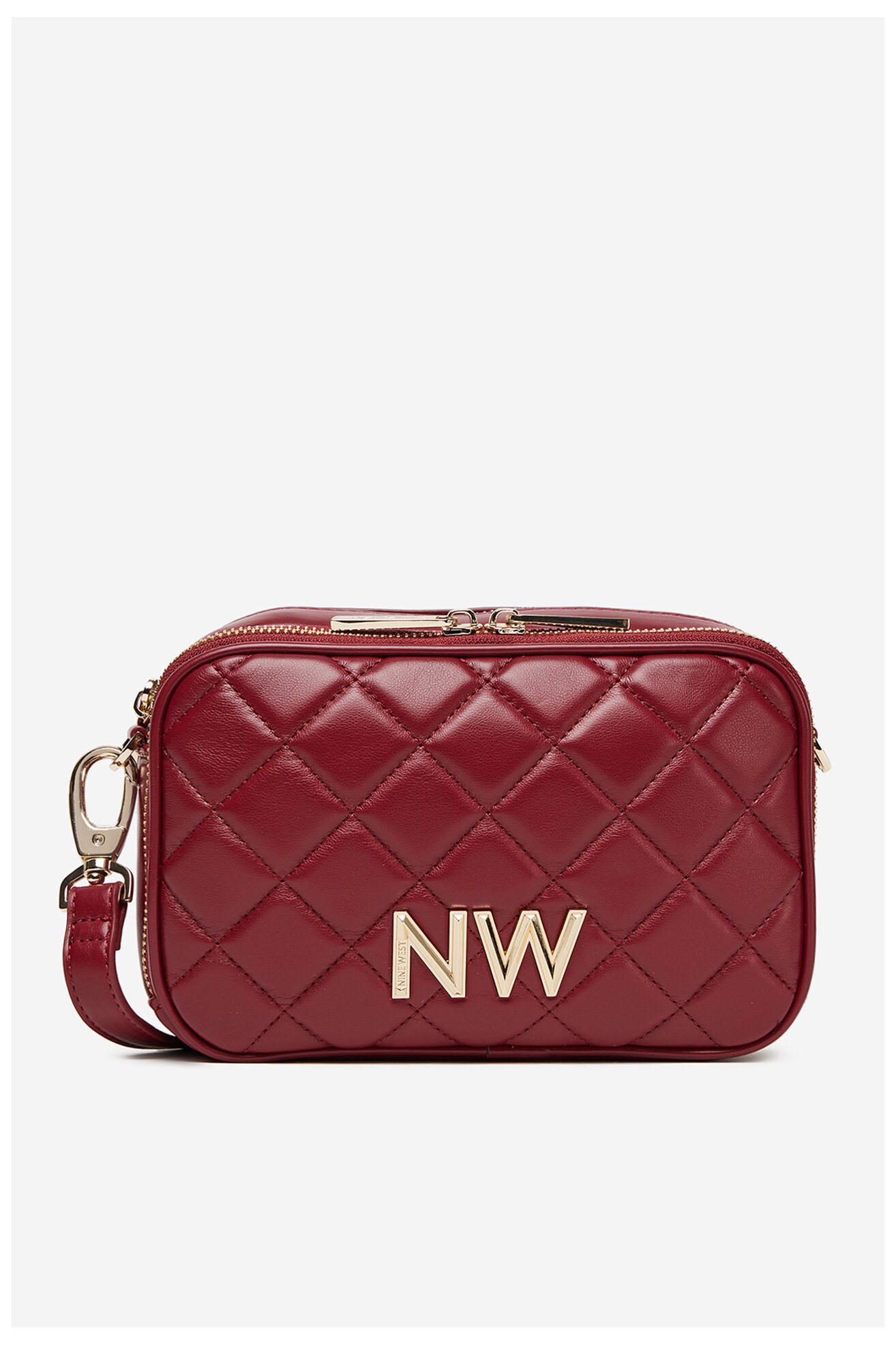 Kézitáska NINE WEST CEO-GREENWICH-GLAM-LX7669 BORDÓ