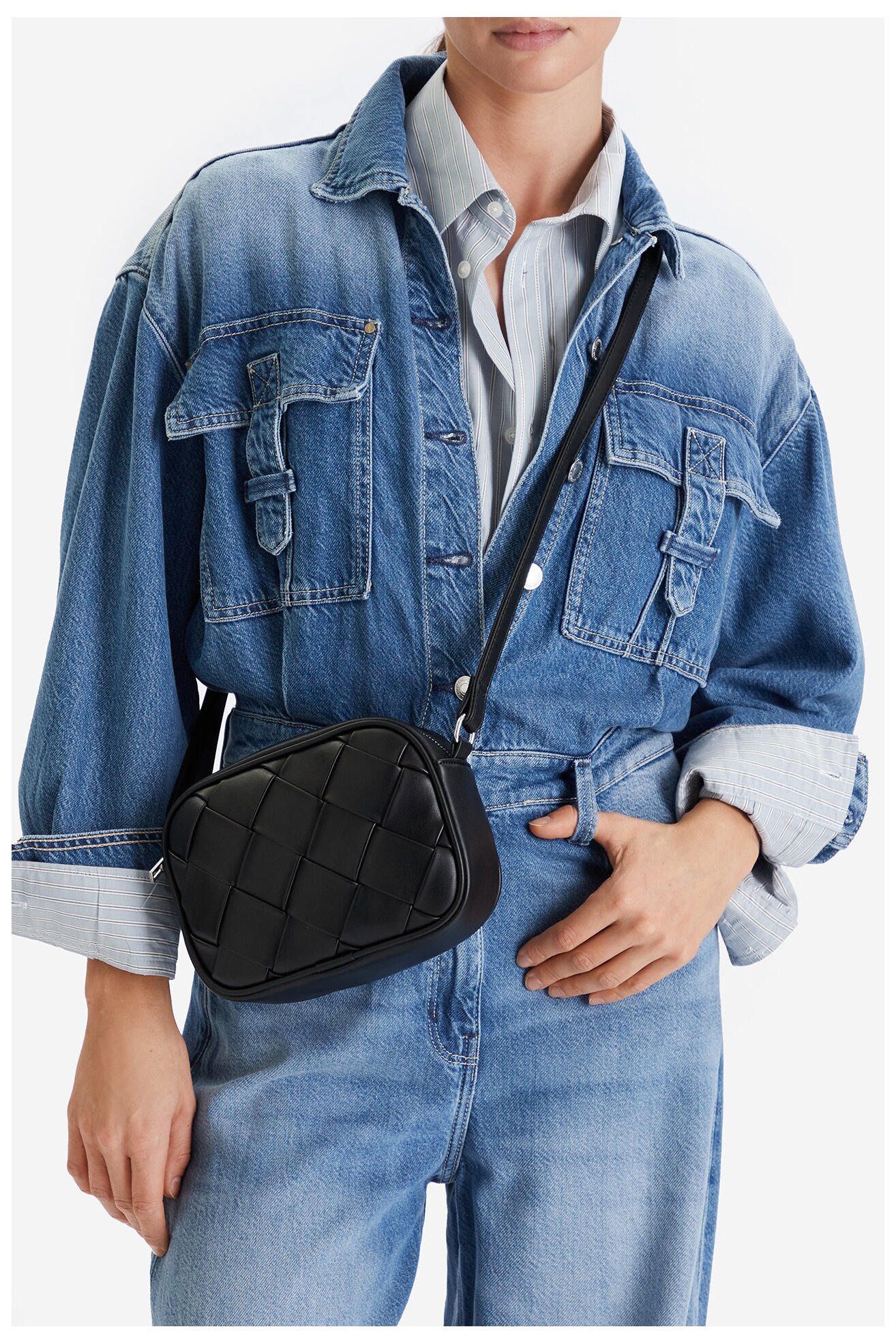 Kézitáska Jenny CEO-JNY-M-019-07 FEKETE