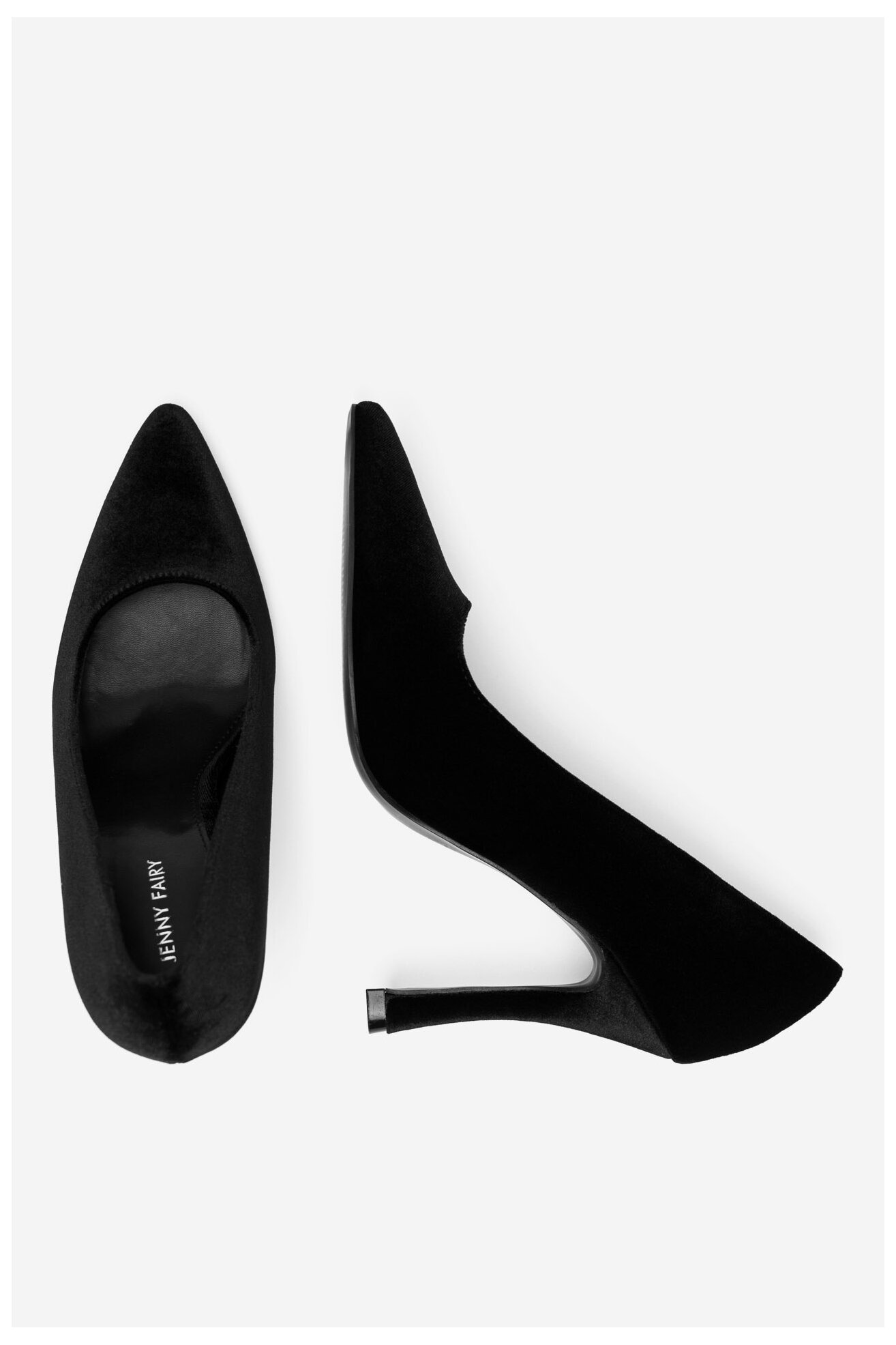 Елегантни обувки Jenny Fairy WYL3016-3 ЧЕРЕН