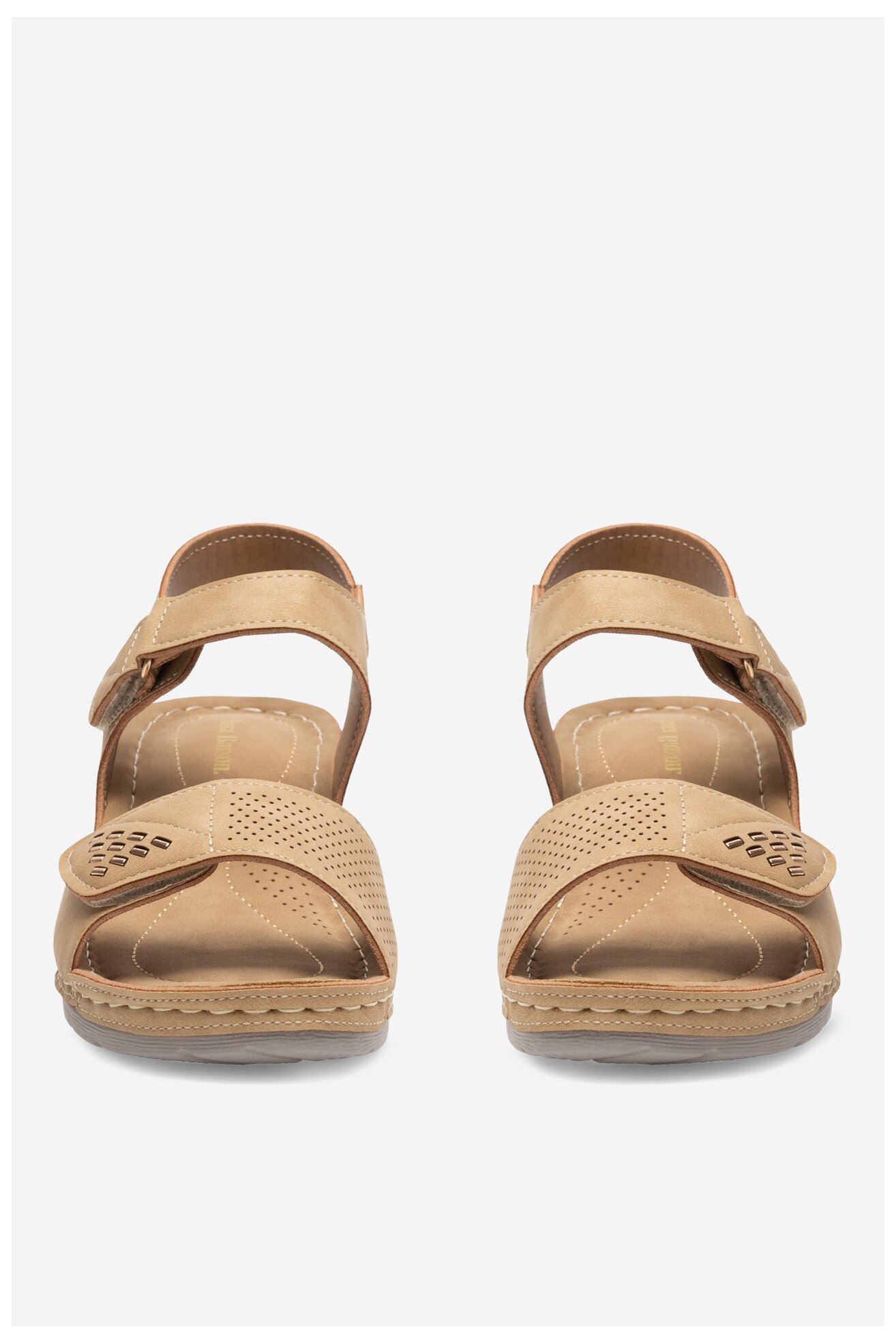 Sandały Clara Barson WYL0510-23 Beżowy