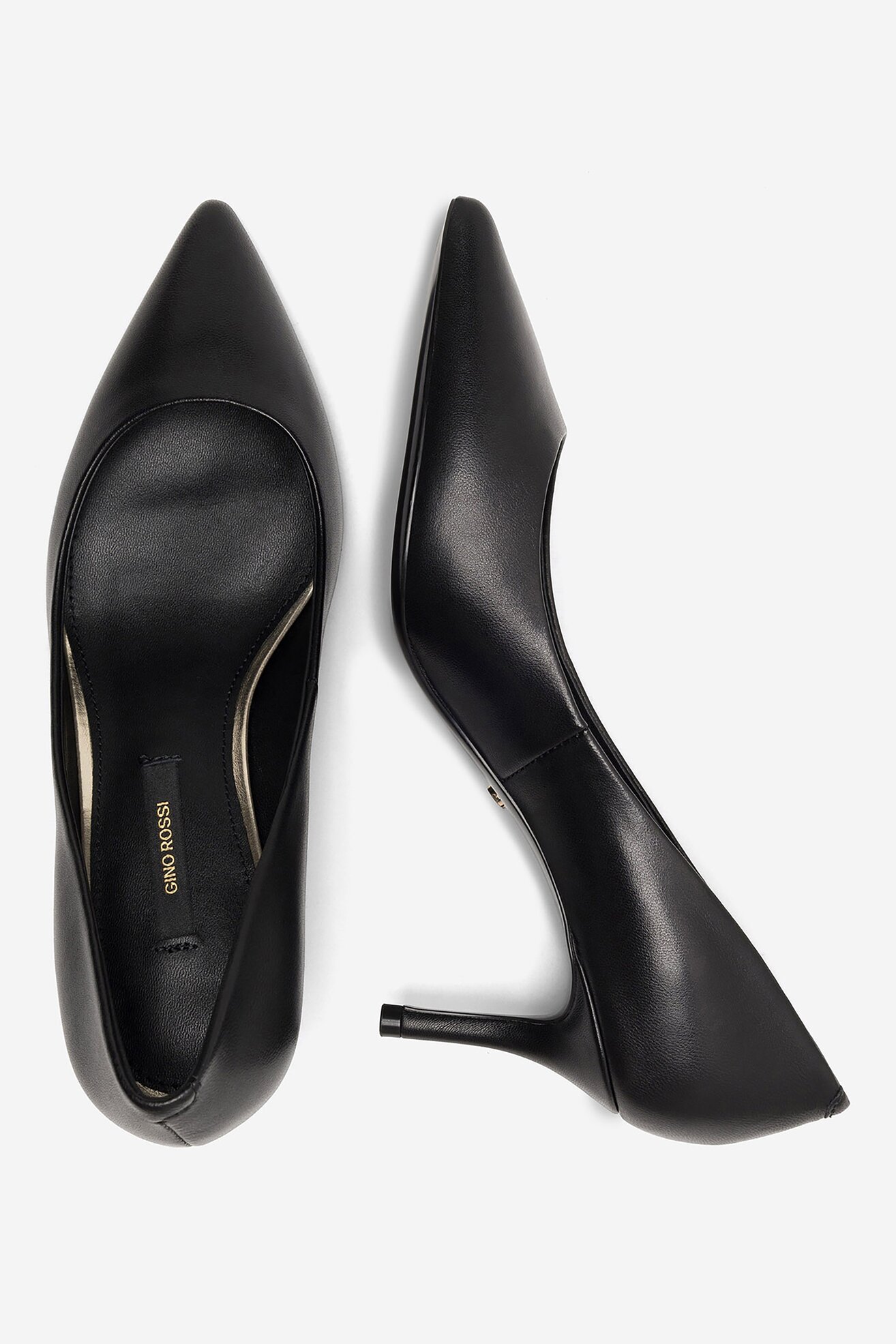 Czółenka Gino Rossi V255-03 Czarny