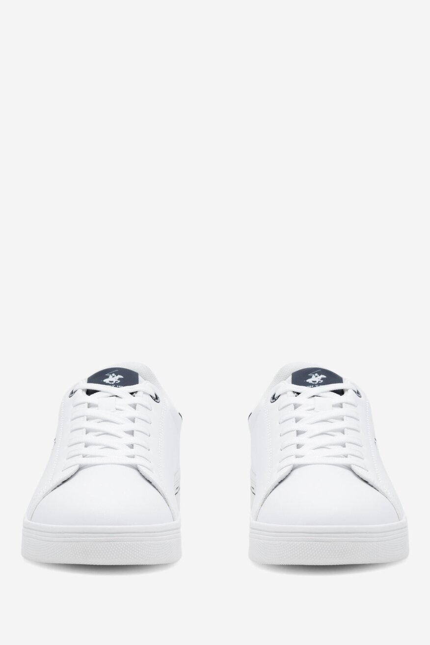Sneakerși Beverly Hills Polo Club ALB - 5905588426486