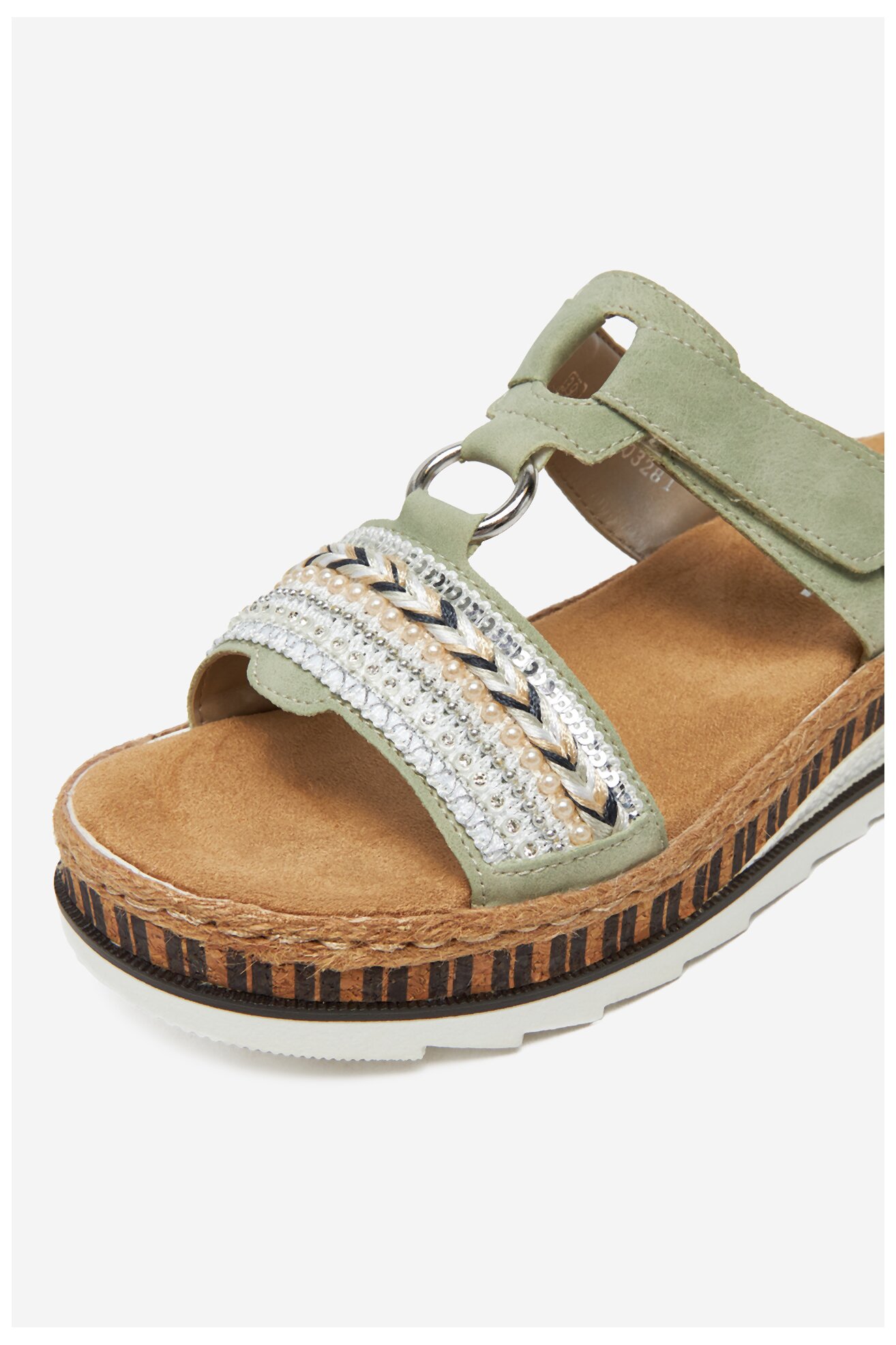 Șlapi Rieker V79M6-52 VERDE DESCHIS