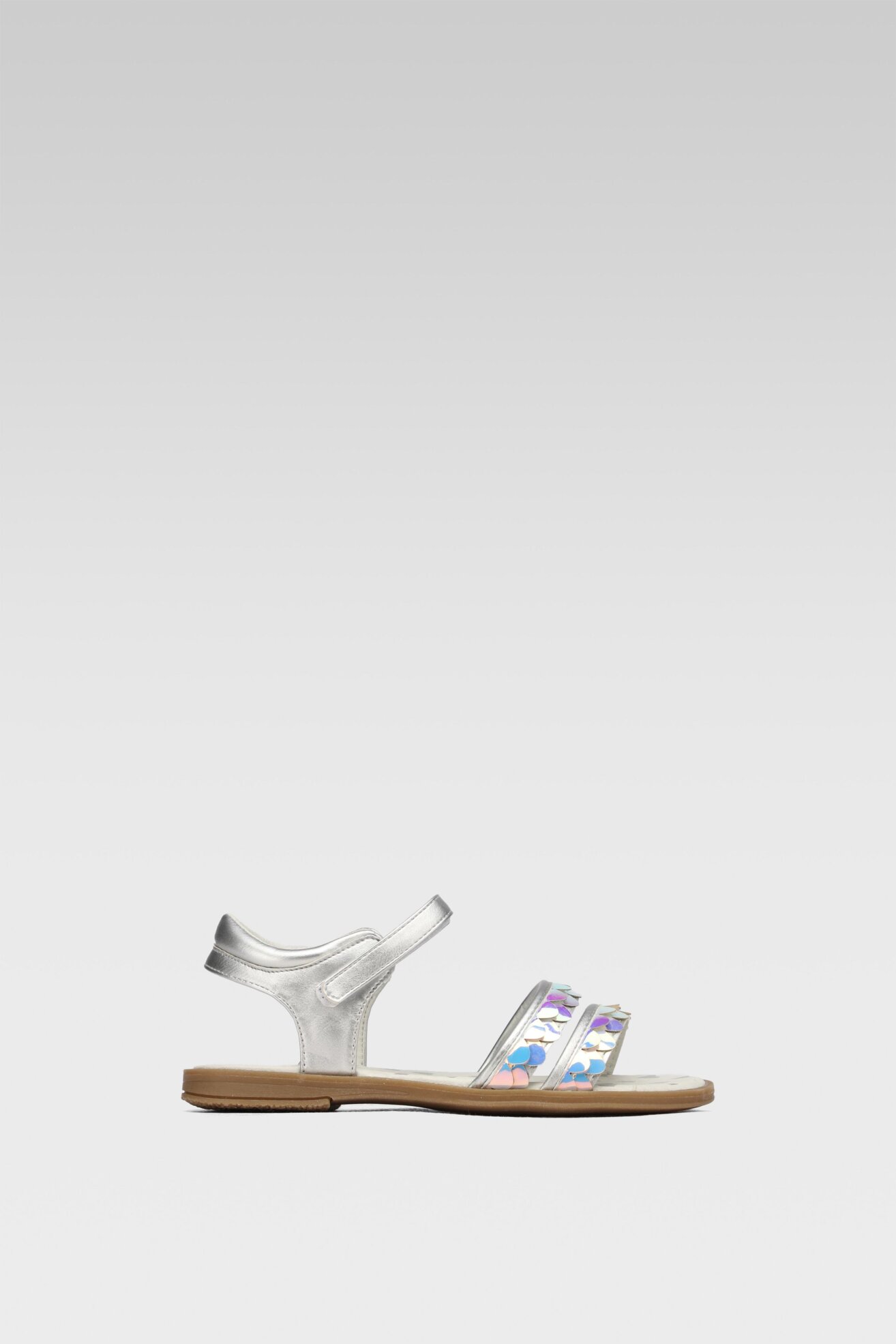 Sandały Nelli Blu CM200727-19 Srebrny