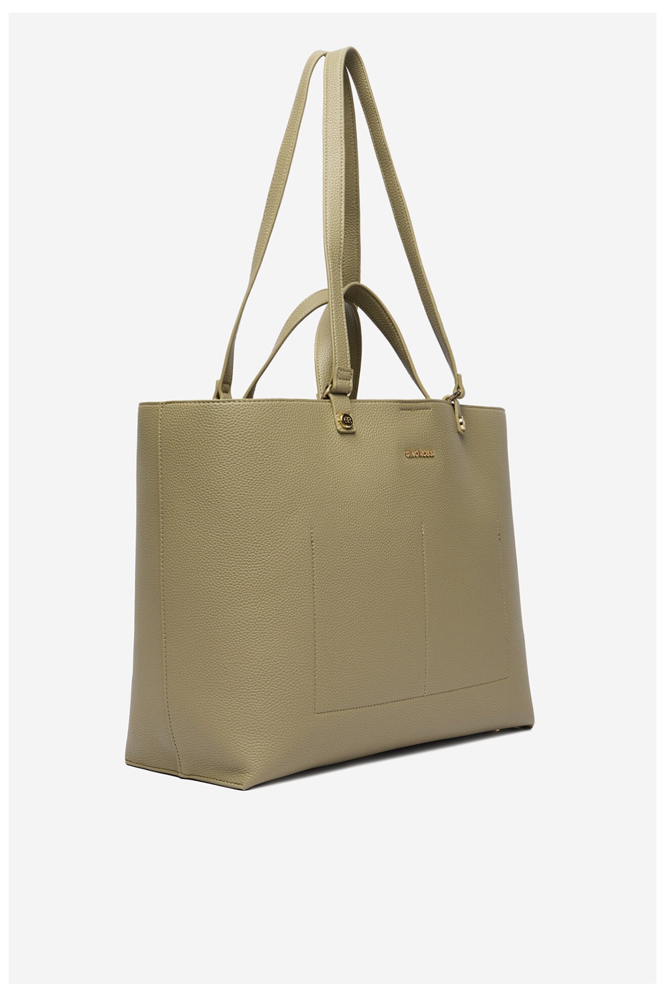 Сумка З Ремінцем Gino Rossi EO-LX10226 СВІТЛО-ОЛИВКОВИЙ