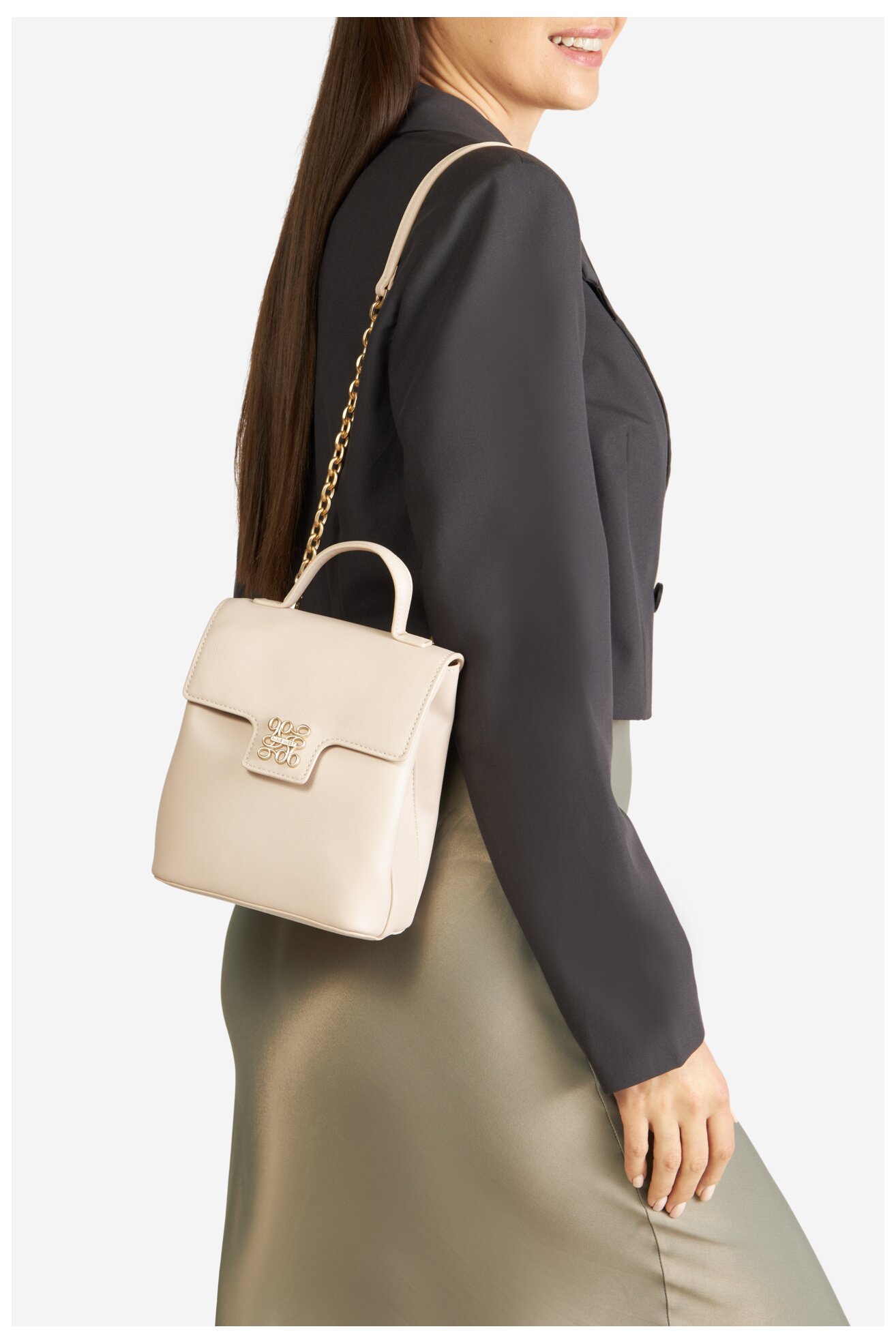 Plecak NINE WEST LX20006 Beżowy