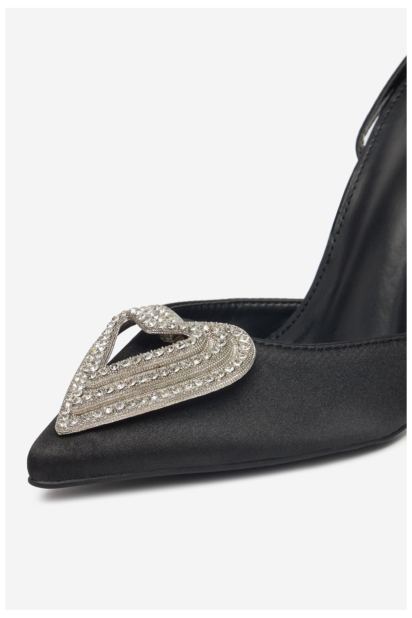 Pantofi cu toc DeeZee H85269-32 NEGRU