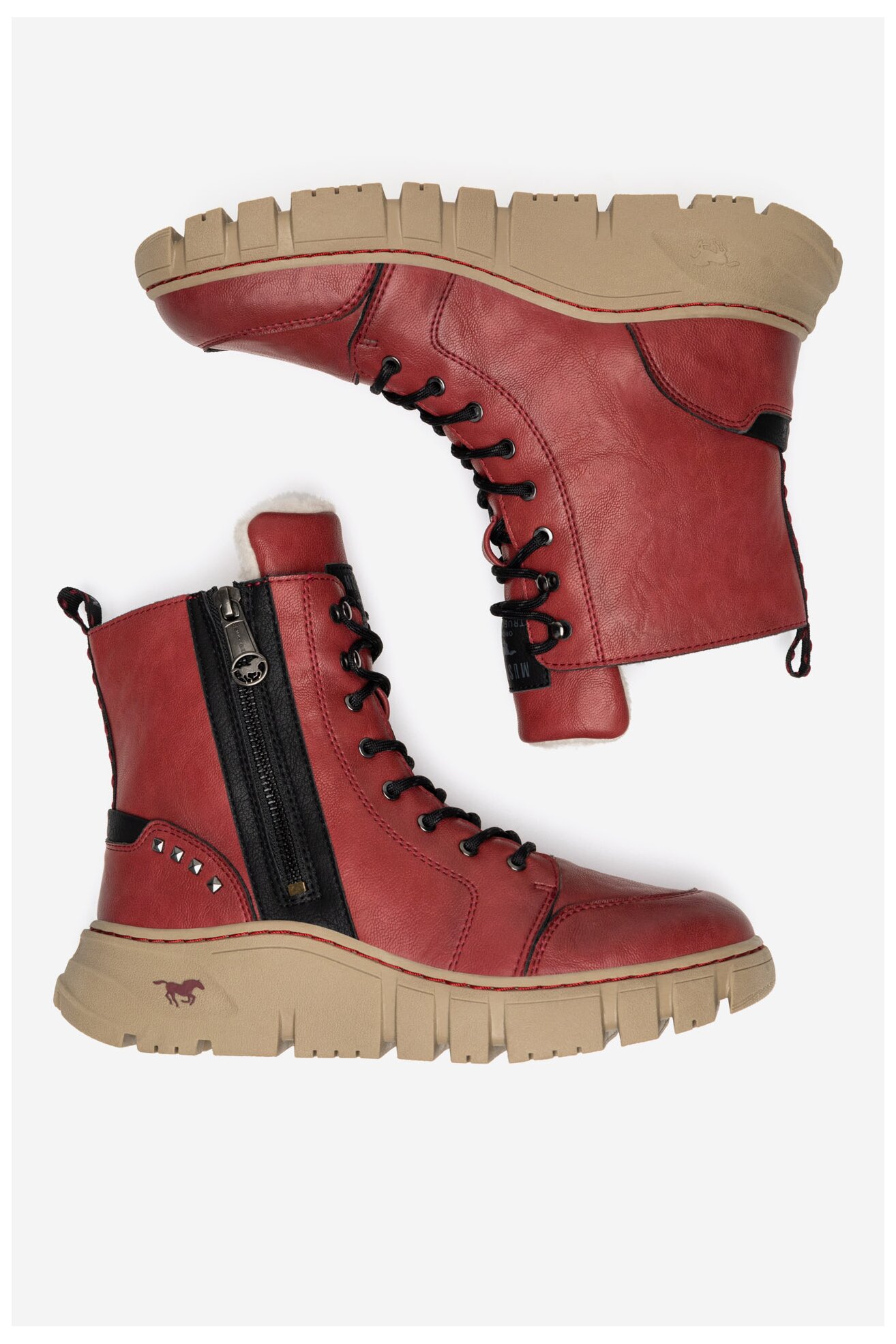 Боти Mustang 1499-602-5 ЧЕРВЕН