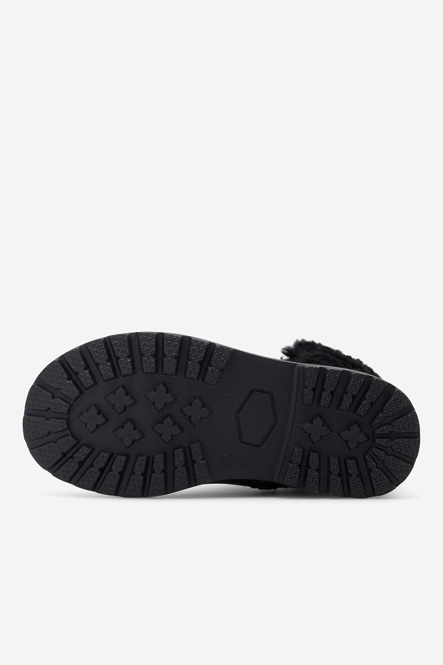 Šněrovací vyšší obuv Lasocki Kids ČERNÁ - 5904862932835