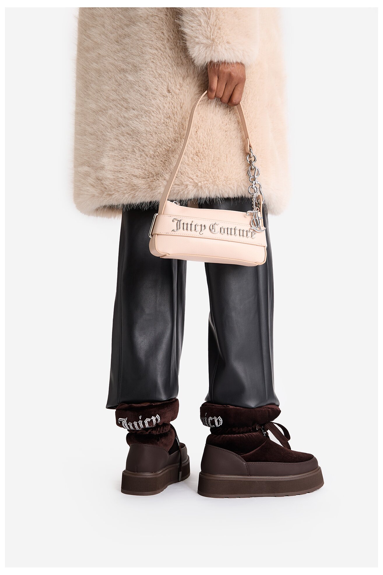 Ботильйони Juicy Couture EO-WS24267-01 КОРИЧНЕВИЙ