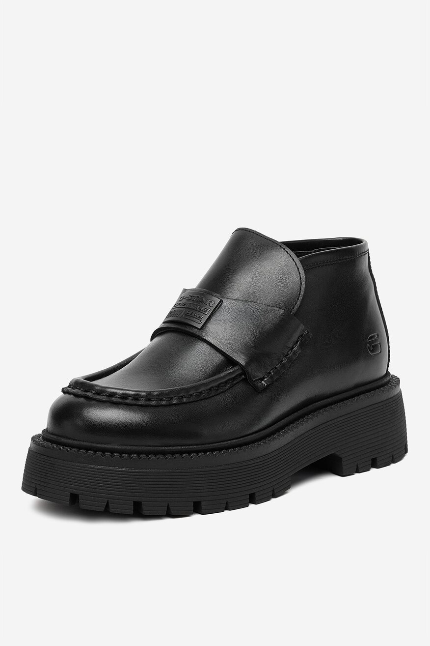 G-STAR RAW - Botki skórzane - 5906751307212